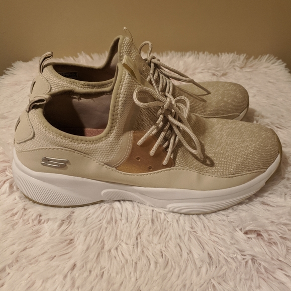 Skechers Women's Training Shoes Beige - Picture 3 of 10